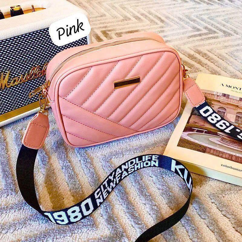 Women 1PC Multicolor leather crossbody bag