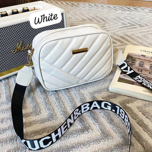 Women 1PC Multicolor leather crossbody bag